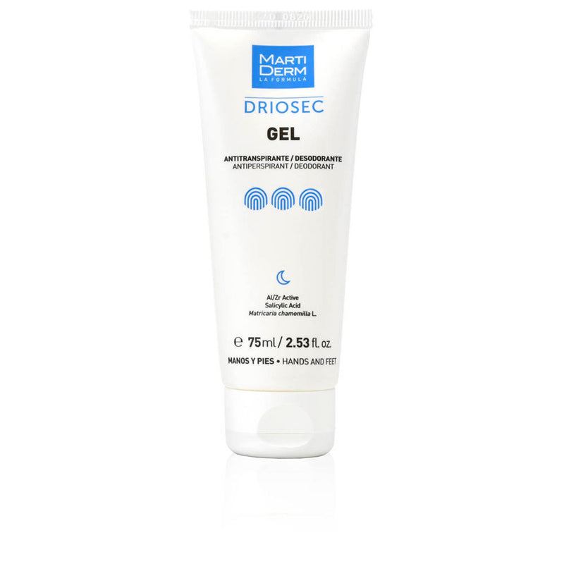 Martiderm - Driosec antiperspirant gel for hands and feet 75 ml