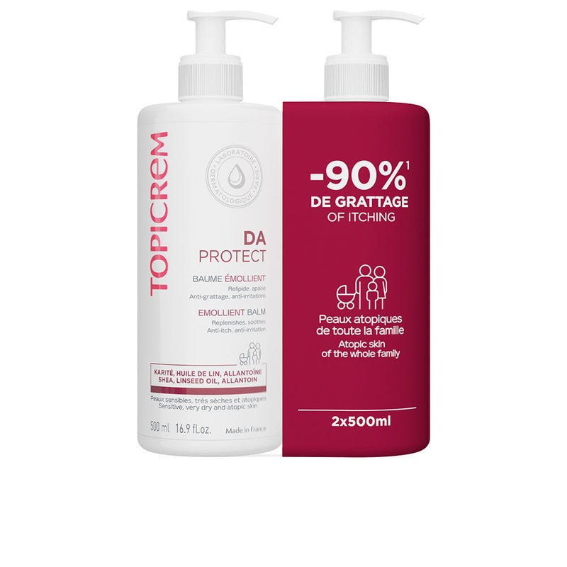 Topicrem - Da emollient balm pack 2 x 500 ml