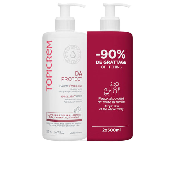 Topicrem - Da emollient balm pack 2 x 500 ml