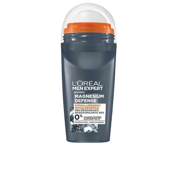 L'oréal Paris - Men Expert Magnesium Defense 0% alcohol deodorant 48h roll-on 50 ml