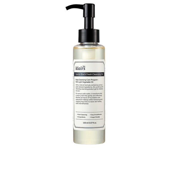 Klairs - Gentle Black fresh cleansing oil 150 ml