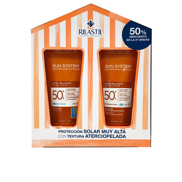 Rilastil - Sun System Spf50+ Baby velluto milk pack 2 x 200 ml