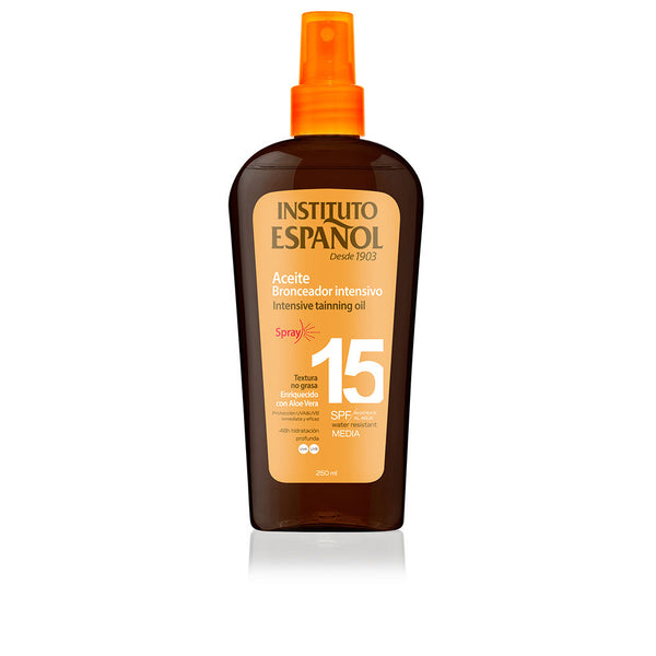Instituto Español - Sunscreen intensive oil spray Spf15 250 ml