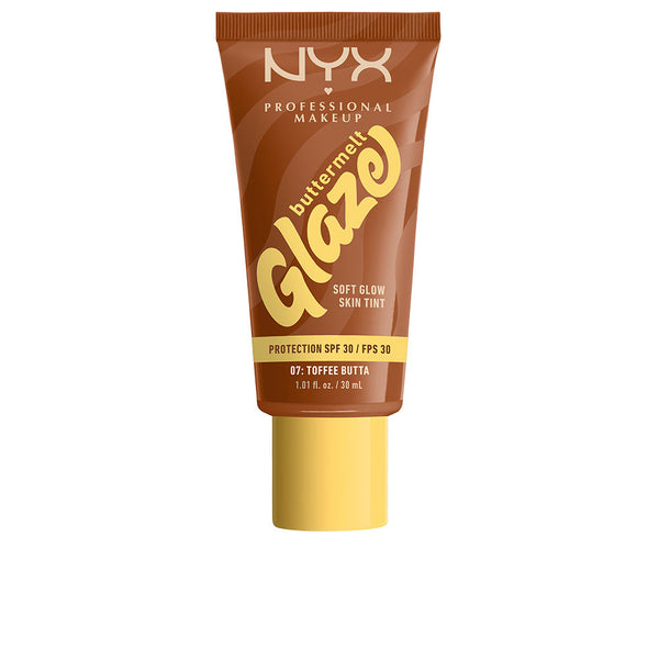 Nyx Professional Make Up - Buttermelt Glaze sunscreen tint + Spf30 #07-Toffee Butta 30 ml