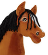 Premium Keppihevonen / Hobby Horse - Hellbraun 2 A3