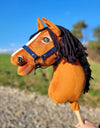 Premium Keppihevonen / Hobby Horse - Hellbraun 2 A3