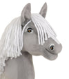 Super Hobby Horse - Super Hobby Horse Premium keppihevonen A4 - harmaa hevonen