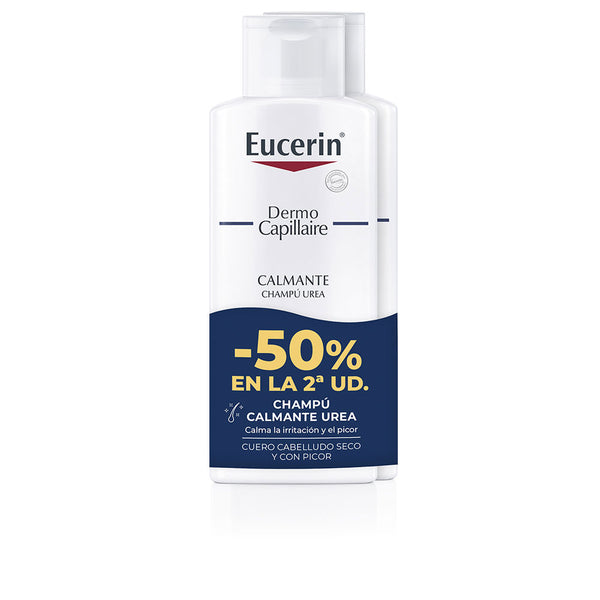 Eucerin - Dermo Capillaire soothing urea shampoo pack of 2 x 250 ml