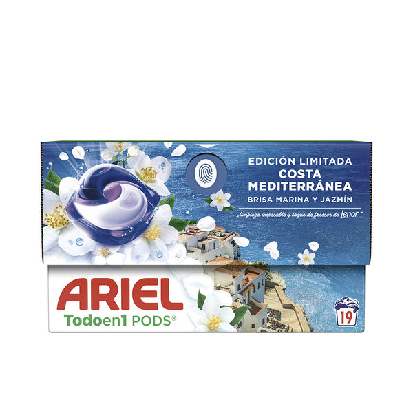 Ariel - Ariel Pods Costa Mediterranea detergent 19 capsules