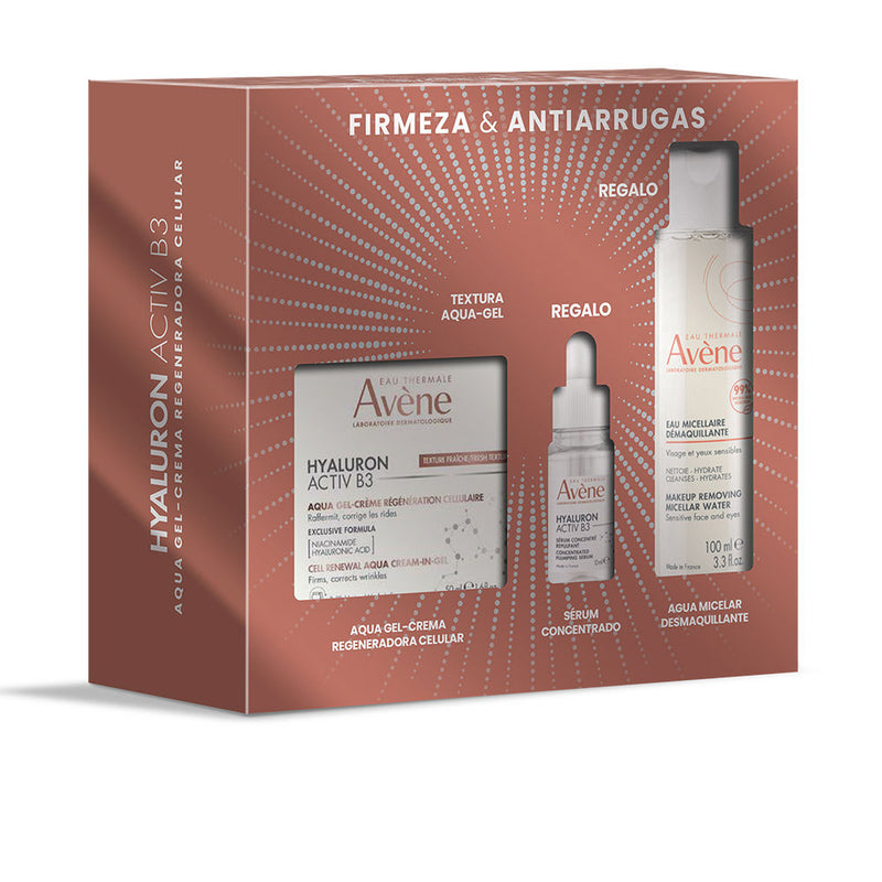Avène - Hyaluron Activ B3 Aqua Gel - Cream + Micellar Water + Serum Set 3 pcs