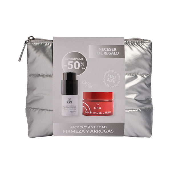 Usu Cosmetics - Skin-k Pause Cream + Serum Set 2 pcs