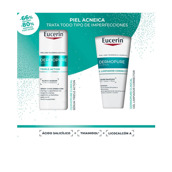 Eucerin - Dermopure Clinical Triple Action Case 2 pcs