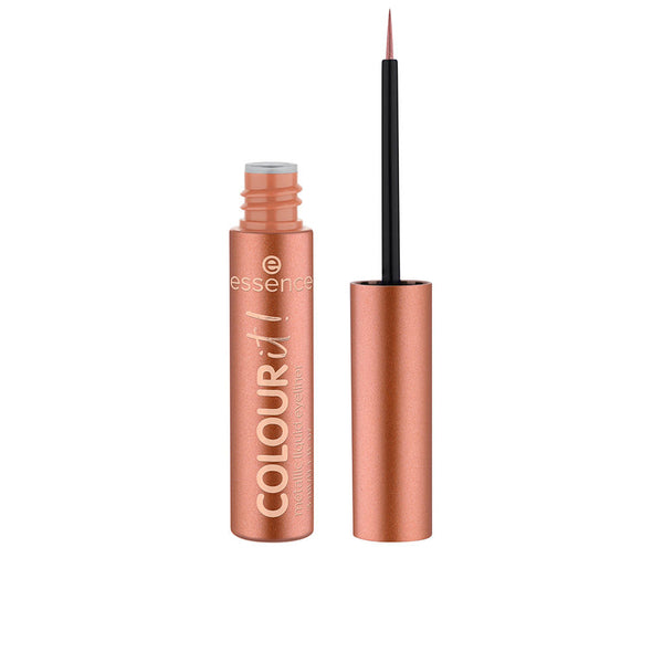 Essence - Color It! metallic liquid eyeliner #01-Burnished Bronze 3 ml