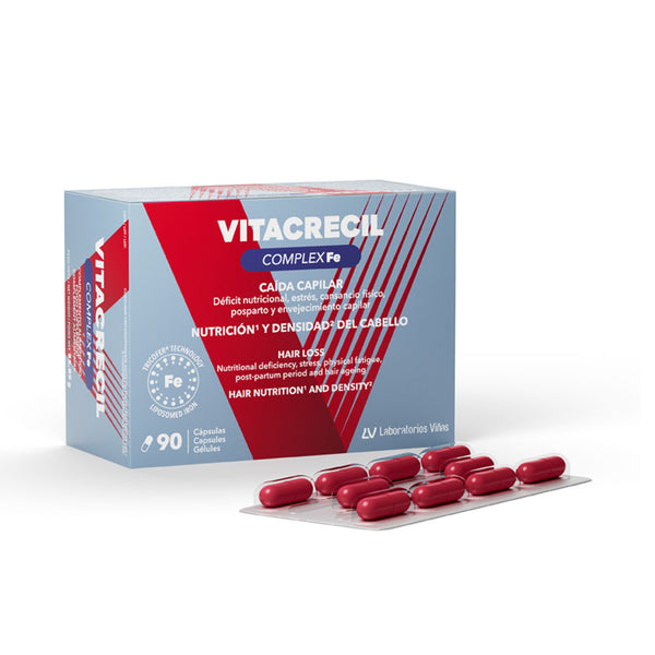 Vitacrecil Complex - Vitacrecil Complex Fe caída capilar cápsulas 90 u