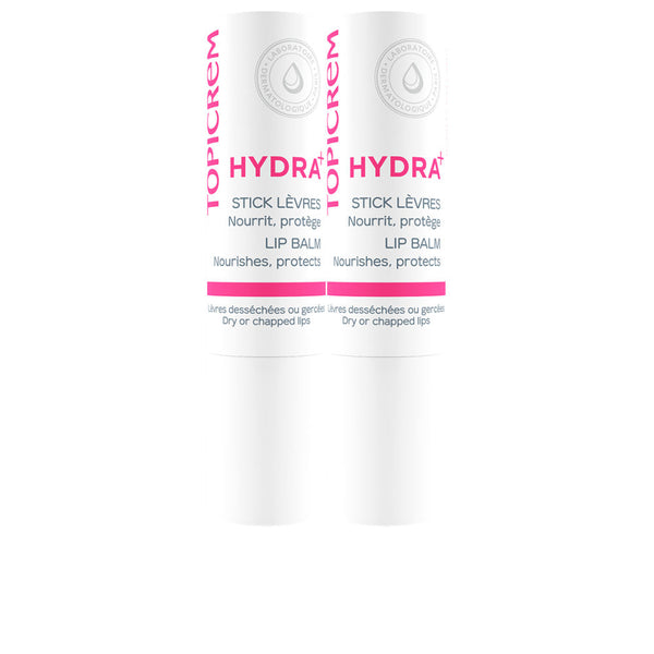 Topicrem - Hydra+ ultra-hydrating lip balm pack 2 x 4 gr