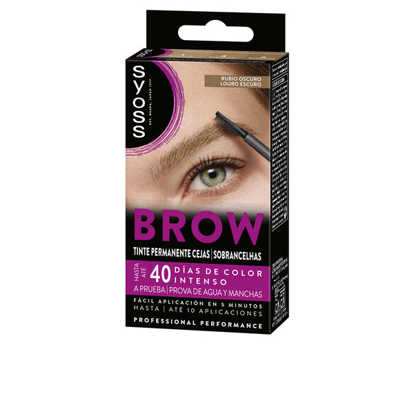 Syoss - Brow Tint permanent eyebrows #Dark Blonde 1 u
