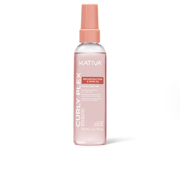 Kativa - Kativa Curly Plex Regenerating and Shine-Enhancing Oil for Curls 110 ml