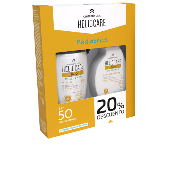 Heliocare - Heliocare 360° Pediatrics Mineral Spf50+ Case 2 pcs