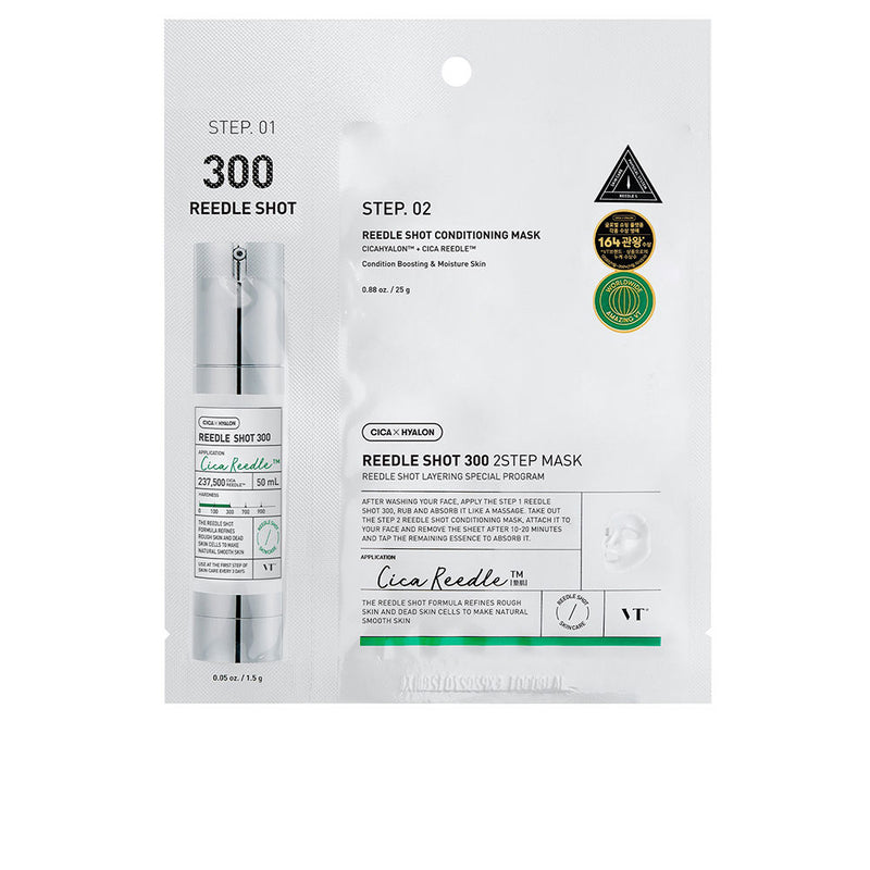 Vt Cosmetics - Vt Reedle Shot 300 2-Step mask 25 gr