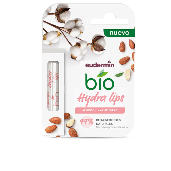 Eudermin - Bio Moisturizing Lip Balm cotton + almonds E 4.8 gr