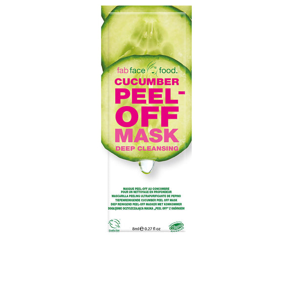 7Th Heaven - Fab Face Food Cucumber Ultra-purifying cucumber peeling mask 8ml
