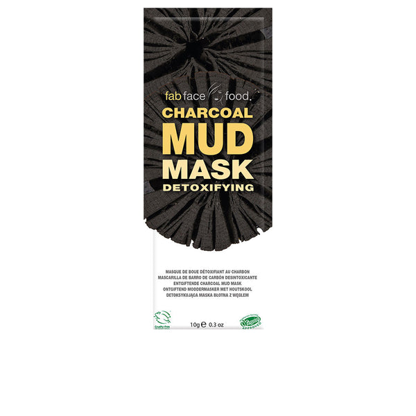 7Th Heaven - Fab Face Food Charcoal detoxifying charcoal mud mask 10g