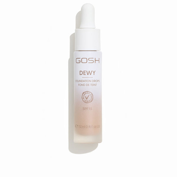 Gosh - Dewy foundation drops Spf15 #008-Tan 12 gr