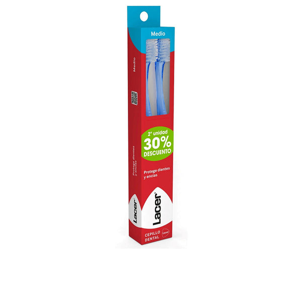Lacer - Toothbrush medium pack of 2 units