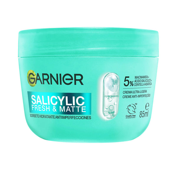 Garnier - Salicylic Fresh &amp; Matte moisturizing anti-blemish sorbet 85 ml
