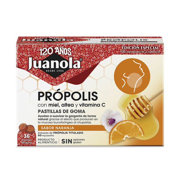 Juanola - Propolis Orange gummies 36 u