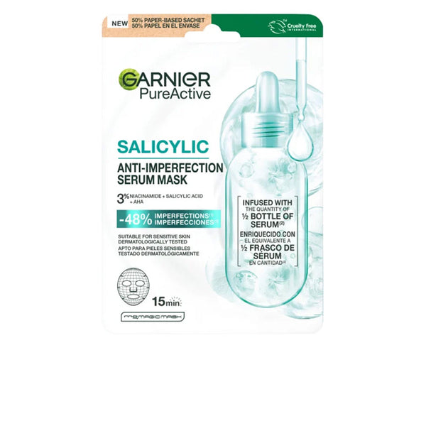 Garnier - Pure Active Salicylic anti-blemish serum mask 1 u