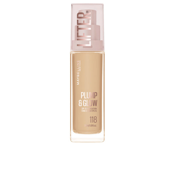 Maybelline - Lifter Plump &amp; Glow foundation #118 30 ml