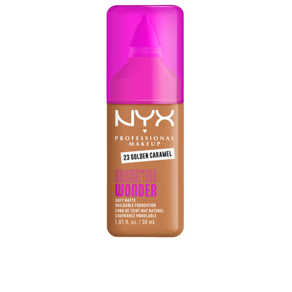 Nyx Professional Make Up - Make'Em Wonder foundation #23-Golden Caramel 30 ml