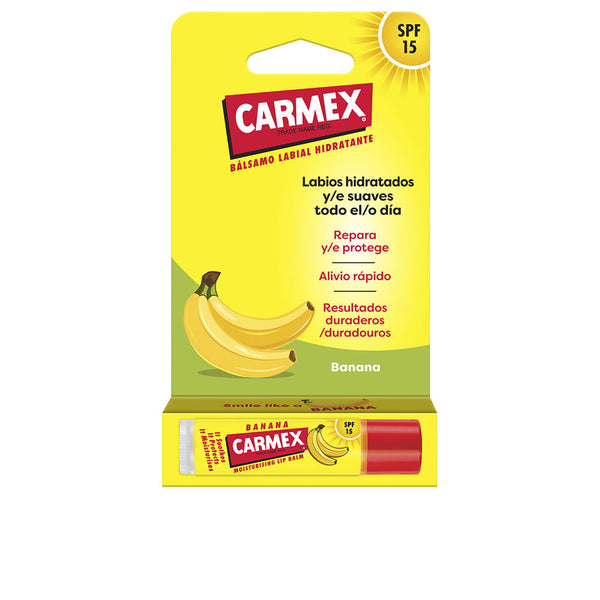 Carmex - Banana lip balm stick Spf15 4.25 gr