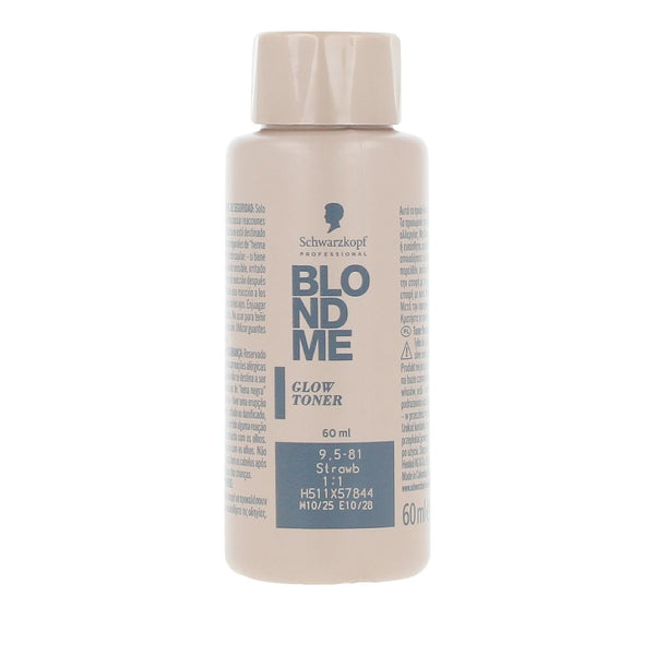 Schwarzkopf - Blondme shine toner #Strawberry 9.5-81 60 ml