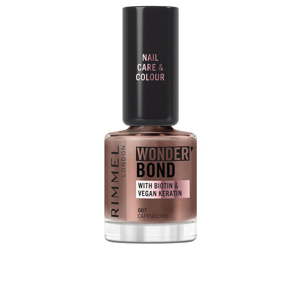 Rimmel London - Wonder'Bond nail polish #007-Cappuccino 8 ml