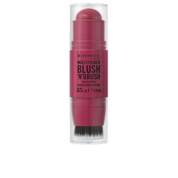 Rimmel London - Multi-tasker Blush 'N' Brush stick #200-Fushia Glam 8 gr