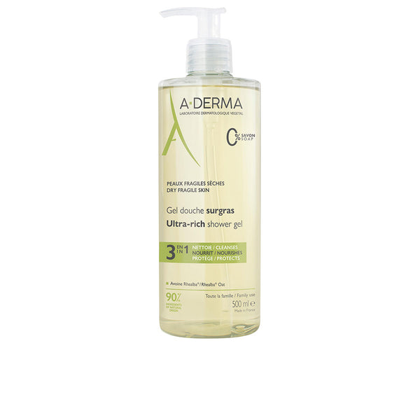A-derma - Essential Range moisturizing shower gel 500 ml