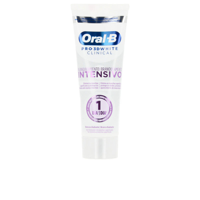 Oral-b - Pro-3Dwhite Clinical Intensive Whitening toothpaste 75 ml