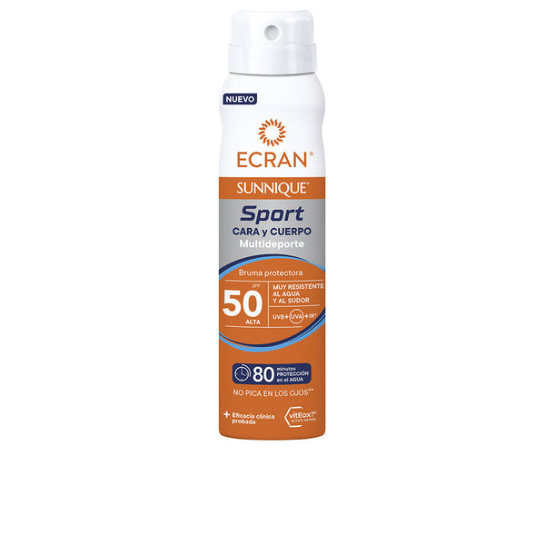 Ecran - Ecran Sunnique Sport face and body mist 75 ml