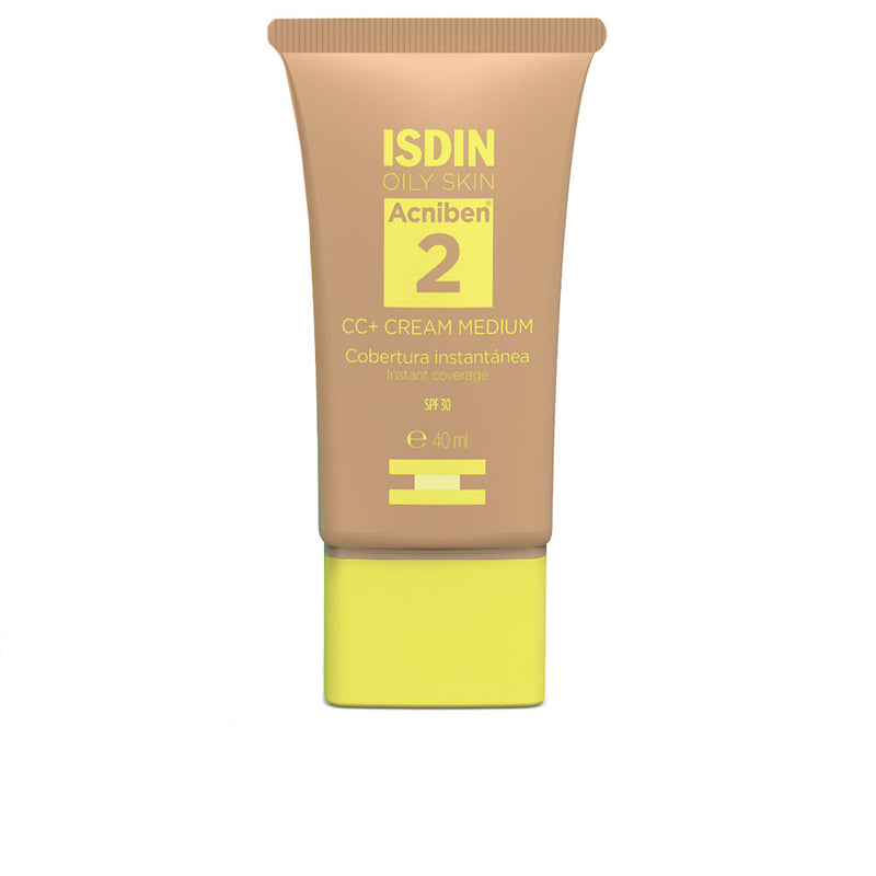 Isdin - Acniben Cc Cream instant coverage Spf30 #Medium 40 ml
