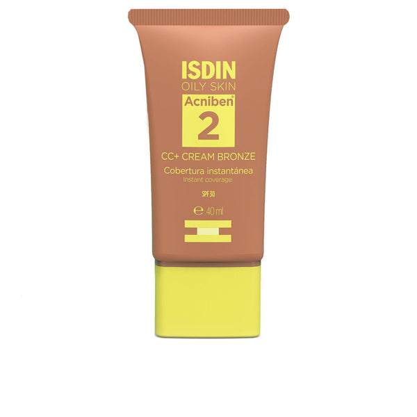 Isdin - Acniben Cc Cream instant coverage Spf30 #Bronze 40 ml