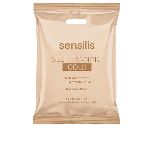 Sensilis - Self Tanning wipes #Gold 6 u