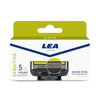 Lea - Sensitive refill 5 sheets 4 units