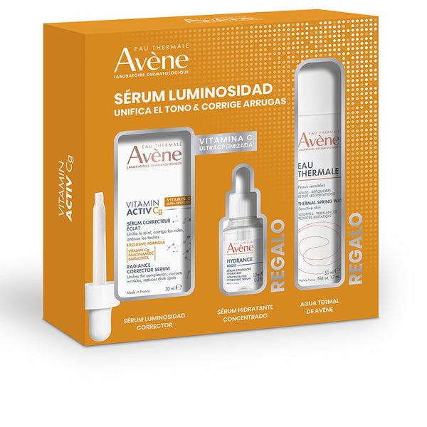 Avène - Vitamin Activ Cg Serum + Hydrance Serum + Thermal Water Case 3 pcs