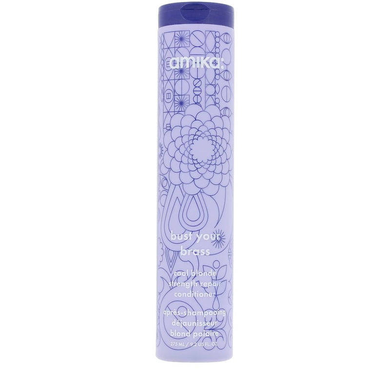 Amika - Bust Your Brass repairing conditioner for blonde hair 275 ml