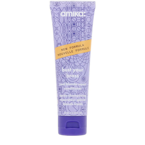 Amika - Bust Your Brass repairing conditioner for blonde hair 60 ml