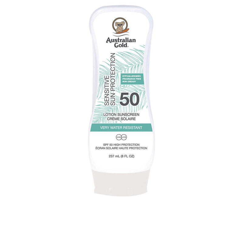 Australian Gold - Sensitive Sun Protection Spf50 water resistant lotion 237 ml