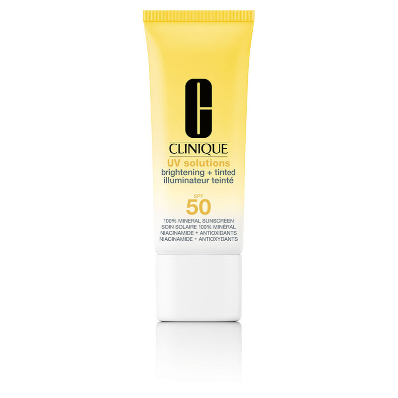 Clinique - Uv Solutions Tinted Brightening Sunscreen Spf50 #Medium Deep 40 ml
