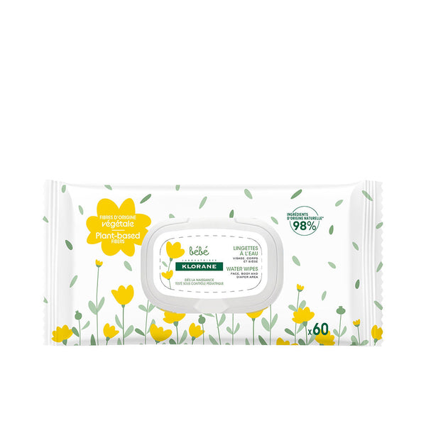 Klorane - Bébé gentle cleansing wipes 60 u